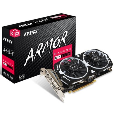 MSI VGA Radeon RX 570 ARMOR 8G OC 8GB 256 bit GDDR5
